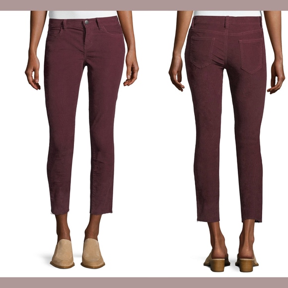 Current/Elliott Denim - NWT $208 Current/elliott The Stiletto Corduroy Skinny Ankle Jeans [SZ 25 ]‎